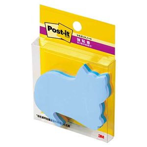 スリーエム ジャパン ポストイットシルエット ネコSSS-NEU